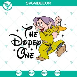 Snow White The Dopey One SVG | Dwarf Character Cut Files
