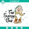Snow White The Sleepy One SVG | Dwarf Character Cut Files 3