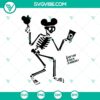Social D Mickey Mashup, Bacon Loves Tomato, and Mickey Head Skeleton SVG design elements for crafting projects and decorations.