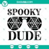 Spooky Dude Halloween Horror SVG for Halloween decorations and craft projects.