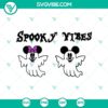 Spooky Mickey Mouse Ghost SVG, perfect for a funny Halloween design. Ideal for adding spooky vibes to projects.
