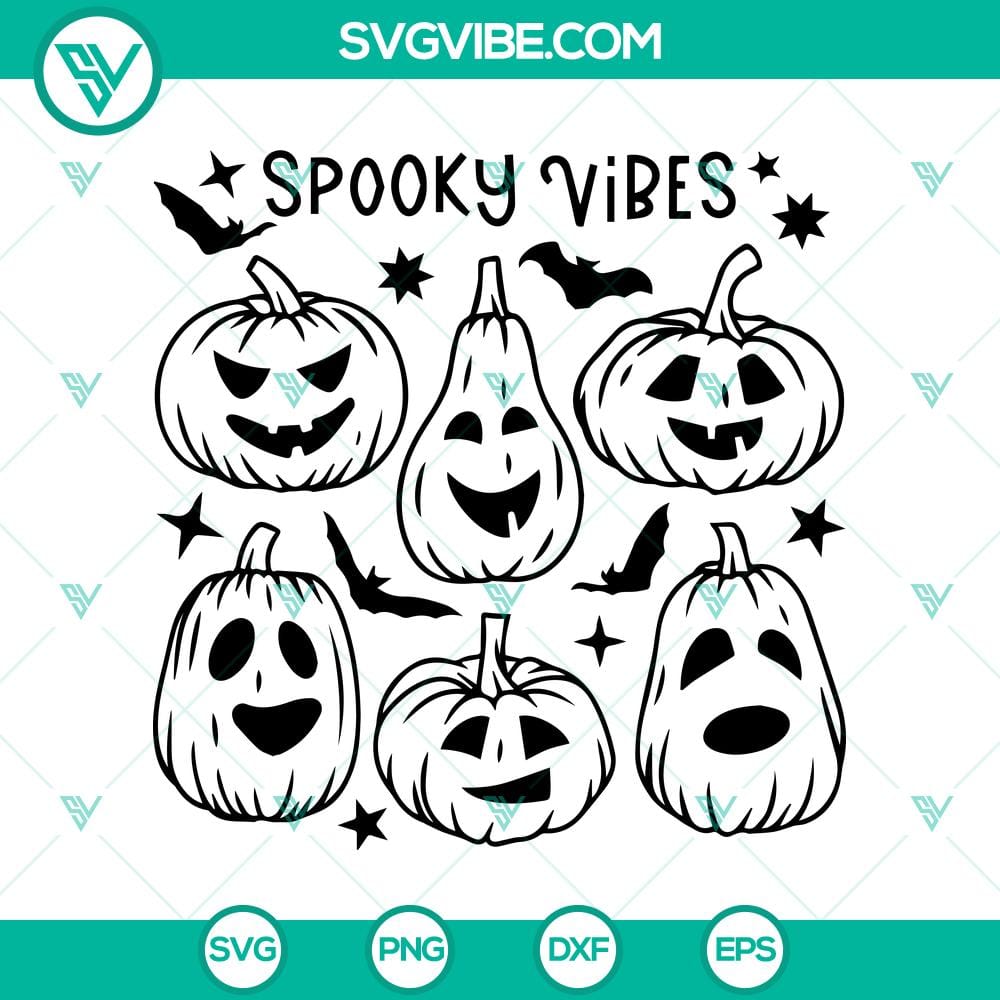 spooky-vibes-svg-jackolatern-pumpkin-svg-halloween-svg.jpg Spooky SVG with Jack-O-Latern and Halloween vibes, perfect for festive crafting projects.