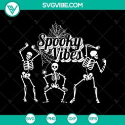 Spooky skeleton Halloween SVG design with eerie vibes, perfect for holiday crafting projects.