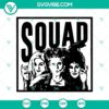 Squad Halloween SVG with scary and horror elements for Halloween crafts and decorations.