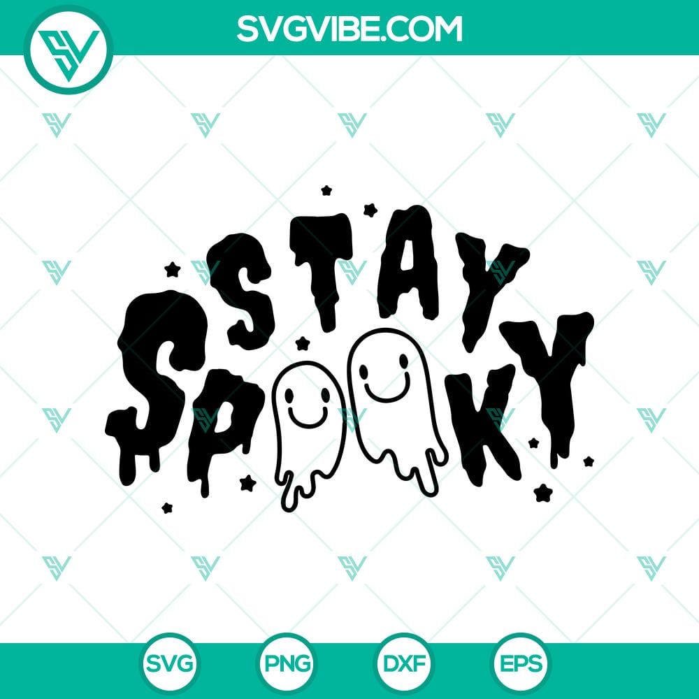 stay-spooky-svg-ghost-svg-funny-halloween-svg.jpg Stay Spooky SVG featuring a cute ghost design, perfect for Halloween. Funny Halloween SVG for crafting projects and decor.