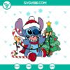 Stitch Candy Cane Christmas SVG | Cute Holiday Disney Cut Files 3