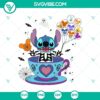 Stitch Halloween in Mug SVG, Disney Halloween Balloon SVG, Walt Disney SVG for festive Halloween crafts.