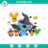 Stitch Halloween snack SVG and Ohana Stitch SVG, cute Disney Halloween designs perfect for festive crafting projects.