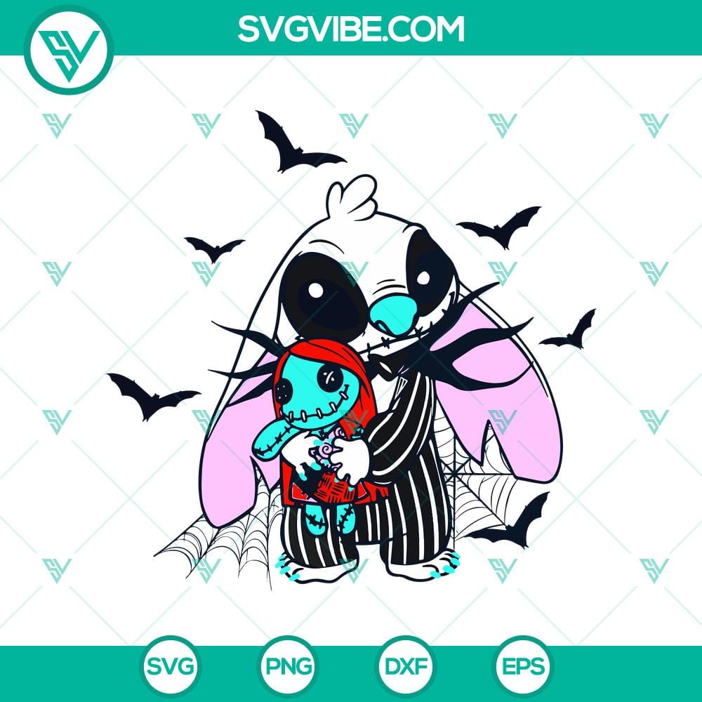 stitch-jack-skellington-svg-stitch-nightmare-before-christmas-svg-stitch-hug-sally-svg.jpg Stitch Jack Skellington, Nightmare Before Christmas, and Hug Sally SVG digital designs for crafting.