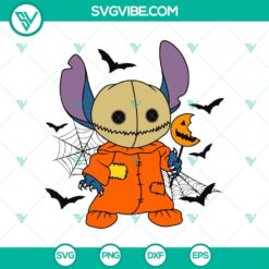Stitch Sam Trick Or Treat SVG with Halloween theme perfect for crafts, costumes, and decorations.