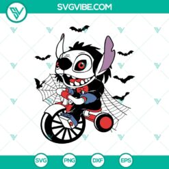 Stitch x Jigsaw horror Halloween SVG design perfect for spooky projects.