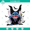 Stitch x Maleficent Halloween SVG featuring Disney Stitch - ideal for crafting and design projects.