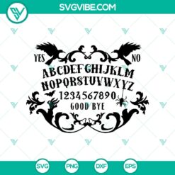 Summoning board and Ouija board Halloween SVG design, perfect for spooky crafts and decorations.