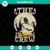 Spooky Halloween-themed SVG featuring The Boo Crew, perfect for crafts and decor.