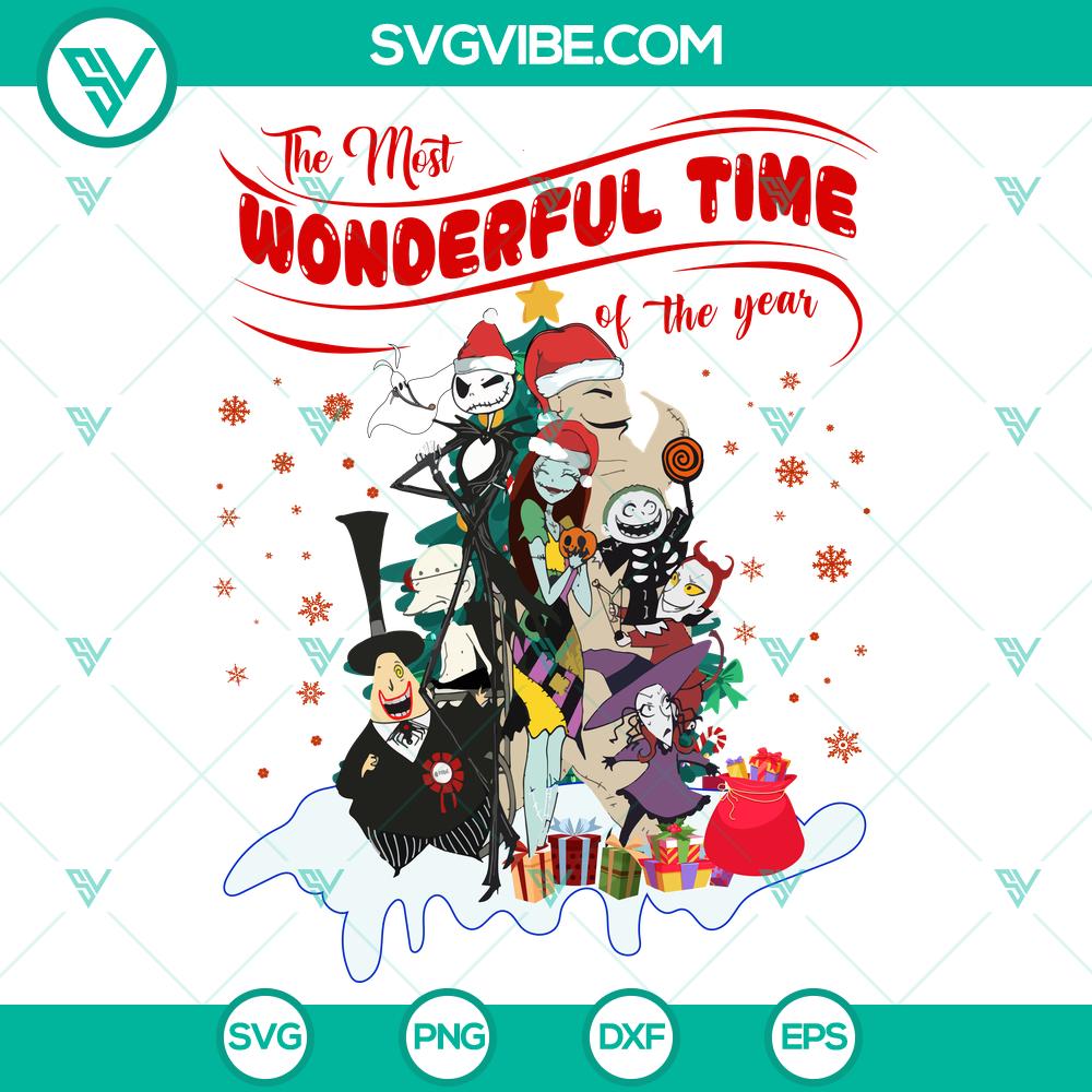 the-most-wonderful-time-of-the-year-svg.jpg Festive Christmas-themed SVG design with "The Most Wonderful Time Of The Year" text surrounded by holiday icons. Ideal for crafts and decor.