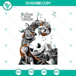 Jack Skellington SVG design with Halloween and Nightmare Before Christmas theme. Great for spooky crafts and decorations.