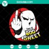 Boo Sheet SVG design for Halloween featuring spooky horror elements. Perfect for crafting projects.