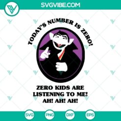 Zero SVG design with scary Halloween theme.
