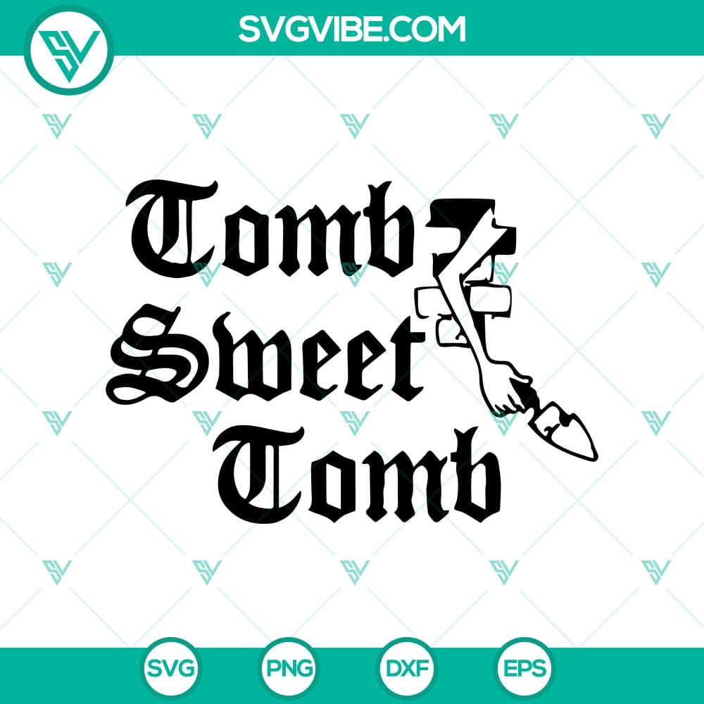 Tomb Smeet Tomb SVG, The Haunted Mansion SVG, Halloween SVG Spooky Tomb Smeet Tomb, Haunted Mansion, Halloween SVG design for crafts and decor.