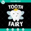 Tooth Fairy Halloween SVG design with Scary elements for Oct 31 celebration.