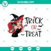 Ariel Halloween SVG of a witch costume design for Trick Or Treat, perfect for Halloween crafting projects.