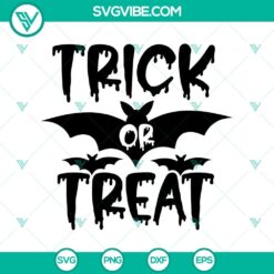Spooky Trick Or Treat SVG with Halloween and Scary elements, perfect for October 31 designs.