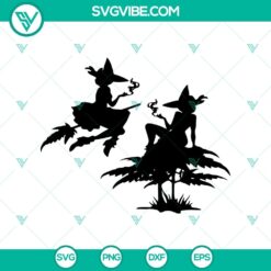 Two witches smoking SVG design, perfect for Halloween projects.