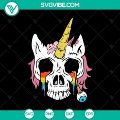 Unicorn Ghost SVG, Scary SVG, Halloween SVG