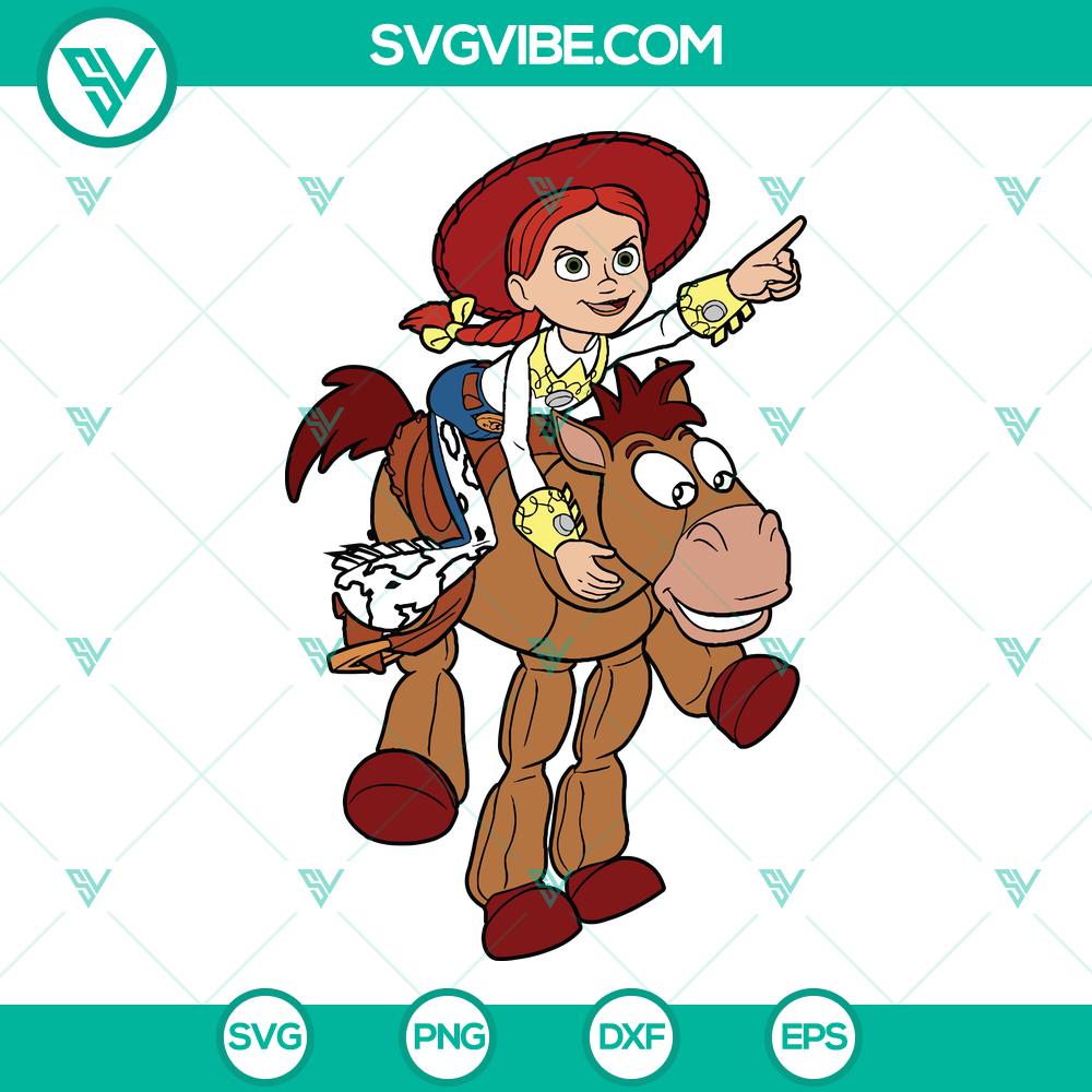 Vintage Disney Toy Story Jessie Bullseye SVG | Retro Pixar Cut Files Vintage Disney Toy Story Jessie Bullseye SVG | Retro Pixar Cut Files