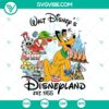 Vintage Pluto Disneyland SVG | Retro Dog Cut Files for Cricut 2