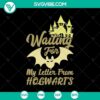 Hogwarts-themed Halloween SVG design with spooky, horror elements, perfect for fans waiting for their acceptance letter.