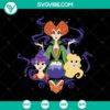 Friendly witch SVG with horror elements for Halloween theme.