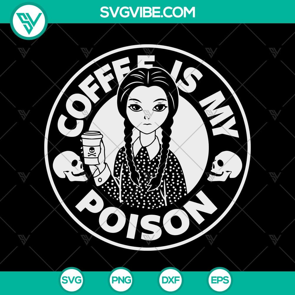wednesday-addams-svg-horror-characters-svg-halloween-svg.jpg Spooky Wednesday Addams and horror characters SVG for Halloween decorations.