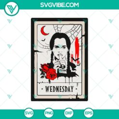 Wednesday Girl and Wednesday Addams Halloween SVG design, perfect for spooky crafts and projects.