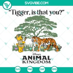 Winnie The Pooh Animals Kingdom SVG | Disney Adventure Cut Files