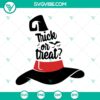 Witch Please SVG with witch hat, broomstick, and Halloween theme for crafts and projects.