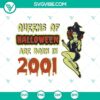 Witch Queens of Halloween SVG design - Horror, Halloween, Scary digital graphic for spooky projects.