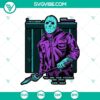 You And Your Friends Are Dead Game Over SVG featuring Jason Voorhees from Friday the 13th. Creepy and original design for horror fans.